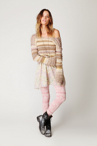 Intarsia Legging