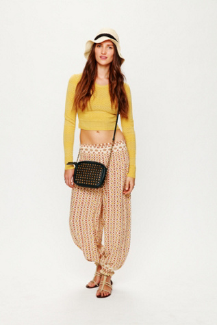 Ikat Printed Balloon Pant