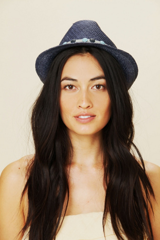 Ombre Straw Hat