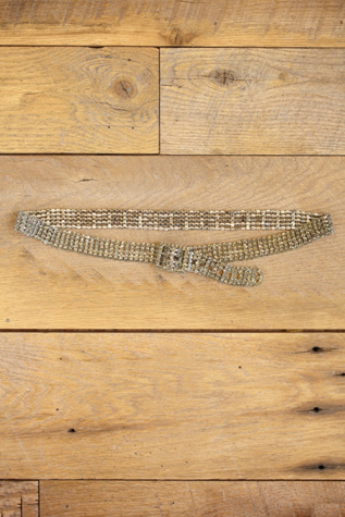 Free People Vintage Rhinestone Belt