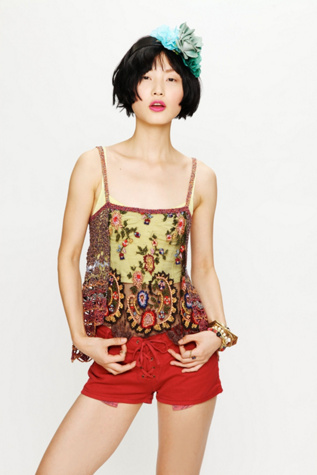 Spun Embroidered Cami