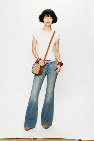 Denim Trousers with Pocket Details