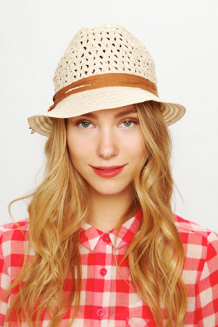 Salena Crochet Texture Hat