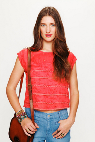 Eyelet Top
