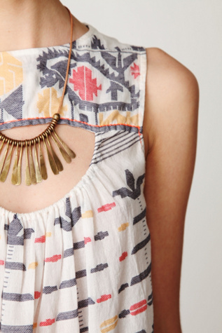 FP New Romantics Ikat Print Tunic