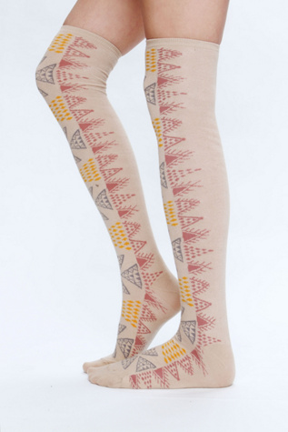 Aztec Tall Sock
