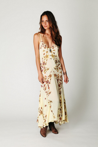 Flora Flared Maxi Dress