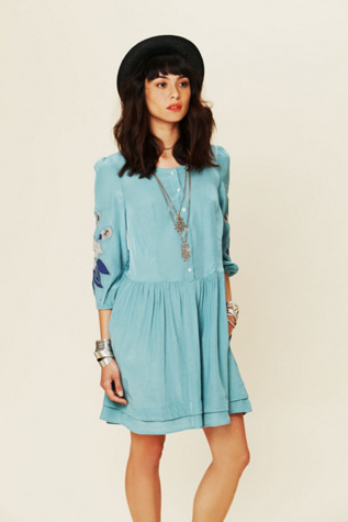 Retro Sleeve Dress