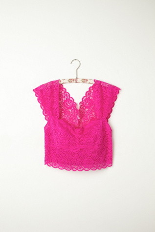Scallop Edge Lace Crop in Intimates-the-lace-shop