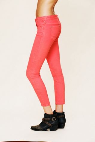 5 Pocket Ankle Crop