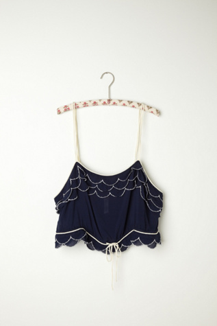 Viscose Petal Crop Top