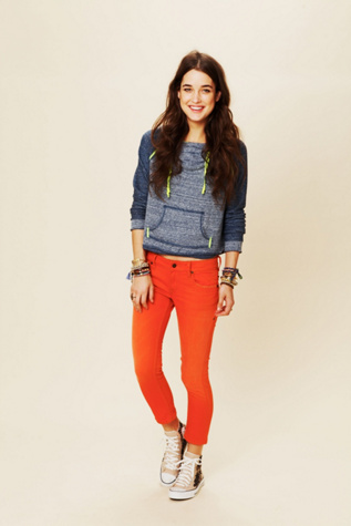 Bright and Bold Ankle Crop