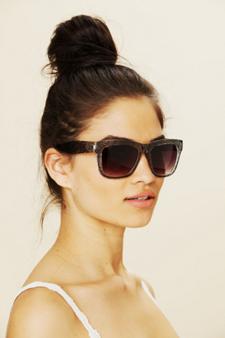 Lace Print Sunglasses