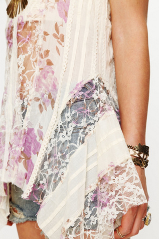 FP ONE Floral Lace Tunic