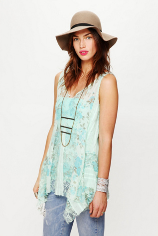 FP ONE Floral Lace Tunic