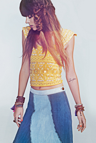 Geometric Sunrays Crop