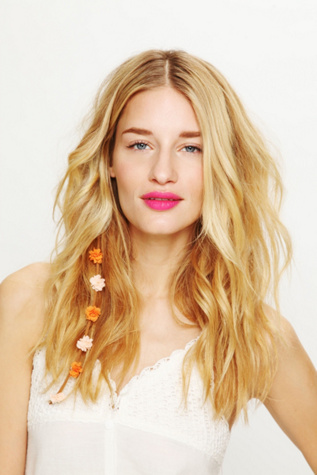 Flower Suede Tie