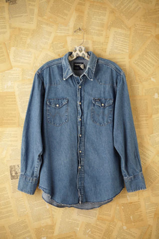Vintage Wrangler Denim Shirt