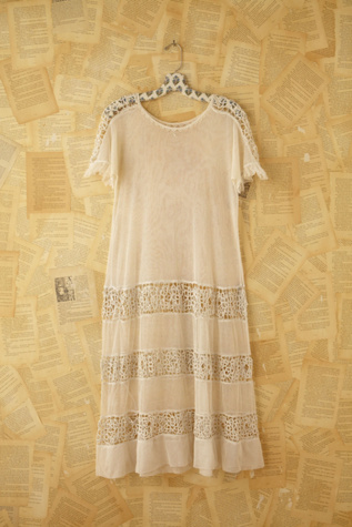 Vintage 1920s Lace Dress