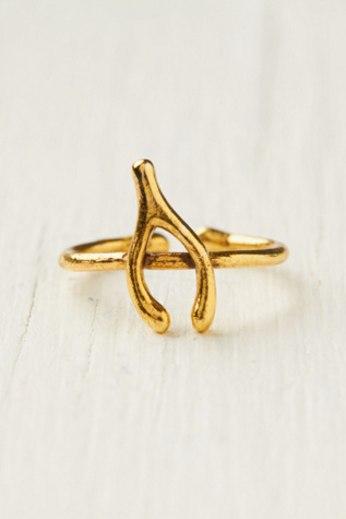 BRASS WISHBONE