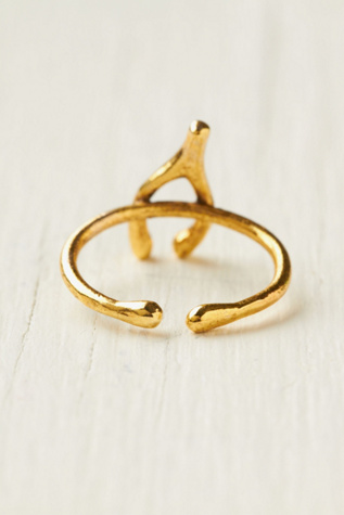 BRASS WISHBONE