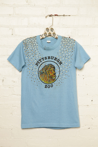 Vintage Studded Pittsburgh Zoo Tee