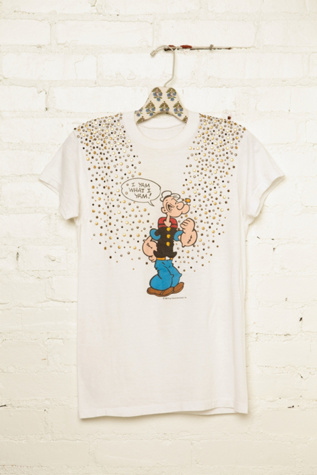 Vintage Studded Popeye Tee