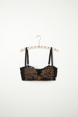 Embroidered Bra