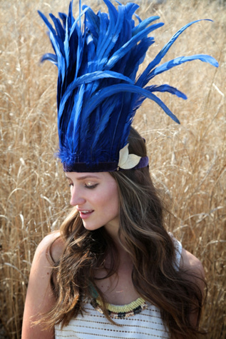 Wanderlust Feather Headdress