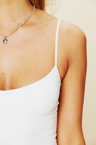 Lace Trim Seamless Tank