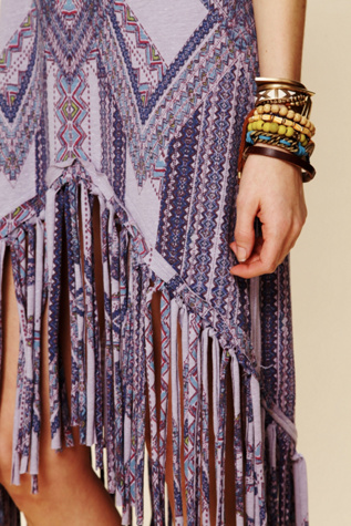 Mauna Loa Fringe Tunic