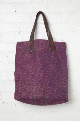 Alexa Leopard Tote