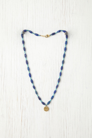Oval Bead Rosary Charm
