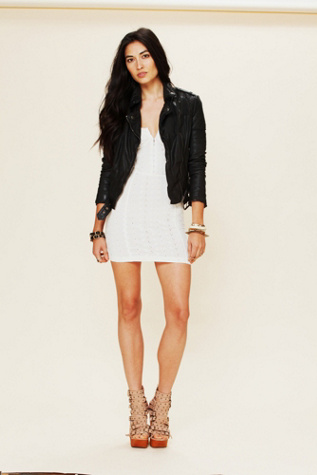Tank Eyelet Bodycon