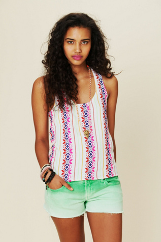 Atlantic Embroidered Tank