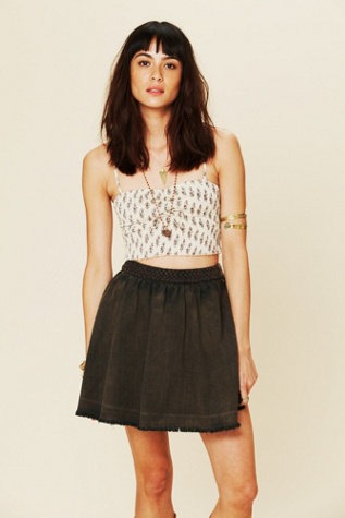 FP ONE Smocked Printed Crop