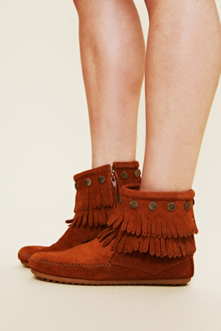 Terra Fringe Ankle Boot