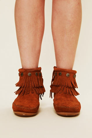 Terra Fringe Ankle Boot