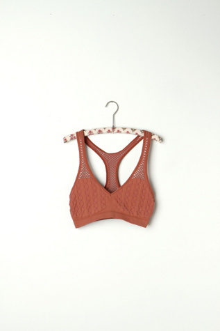 Fishnet Racer Back Bra