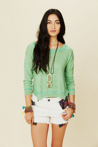 Fine Gauge Hi Low Pullover