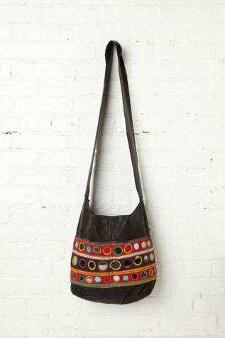 Recycled Leather Hobo