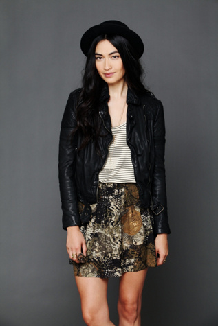 Feather Print Mini