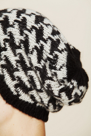 Black / White Houndstooth