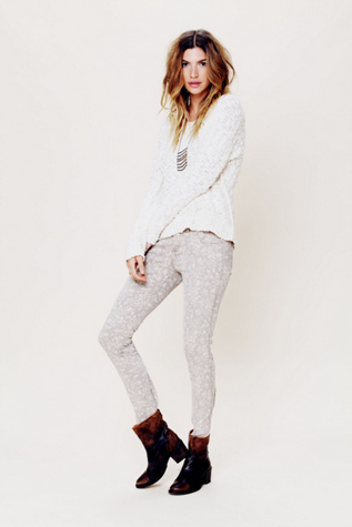 Rosey Printed Skinny Jean