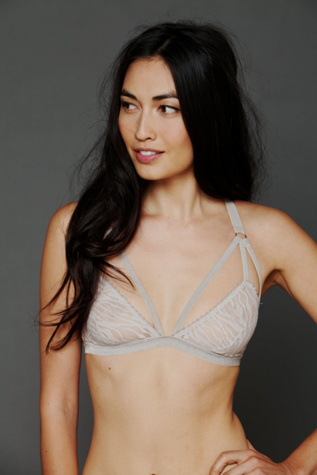 Cut Out Triangle Bra