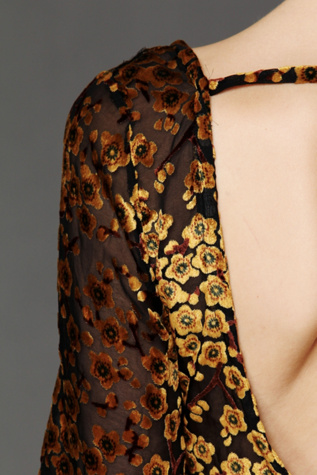 Noir Velvet Tunic