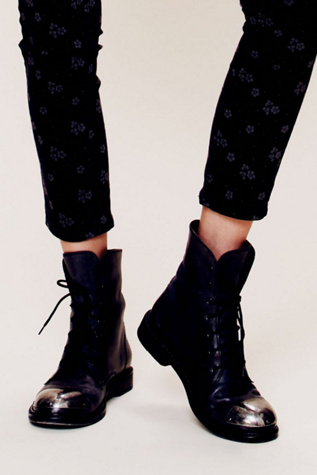 Jane Cap Toe Boot in shoes-boots