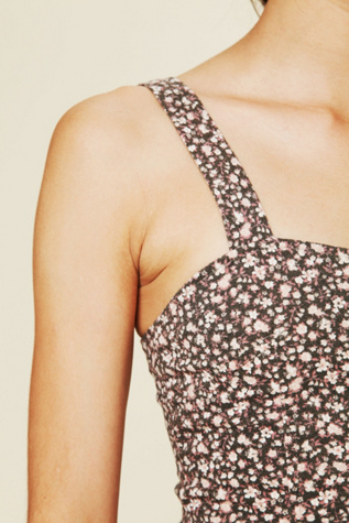 Ditsy Floral Corset