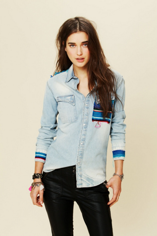 Depiction Denim Buttondown