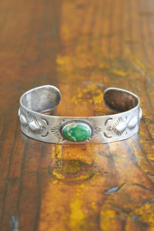 Free People Vintage Turquoise Cuff in Vintage-Jewelry
